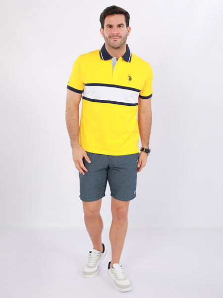 モ*ナ様 Supreme Twill Applique Polo \"Yellow Supreme Twill Applique Polo 