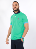 Polo shirt manga corta