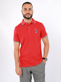 Polo shirt manga corta