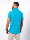 Polo shirt manga corta