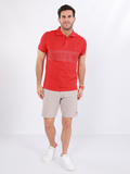 Polo shirt manga corta