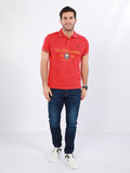 Polo shirt manga corta