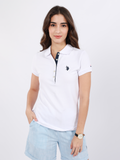 Polo shirt manga corta