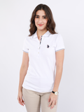 Polo shirt manga corta