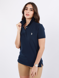 Polo shirt manga corta