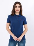 Polo shirt manga corta