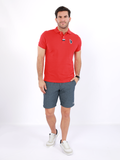 Polo shirt manga corta