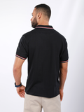Polo shirt manga corta