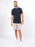 Polo shirt manga corta