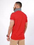 Polo shirt manga corta