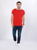 Polo shirt manga corta