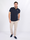 Polo shirt manga corta